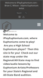 Mobile Screenshot of iplayeuphonium.com